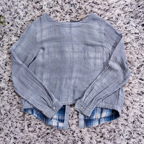 Cloth and Stone Stripped Shirt - Picture 1 of 6